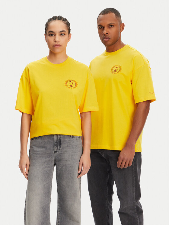Puma Marškinėliai · Geltona