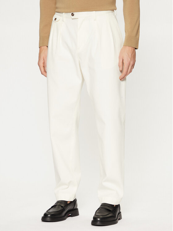 Tommy Hilfiger Chinos kelnes · Balta · Regular Fit