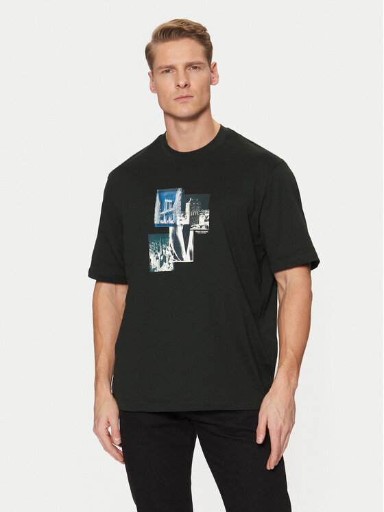 Armani Exchange Marškinėliai · Juoda