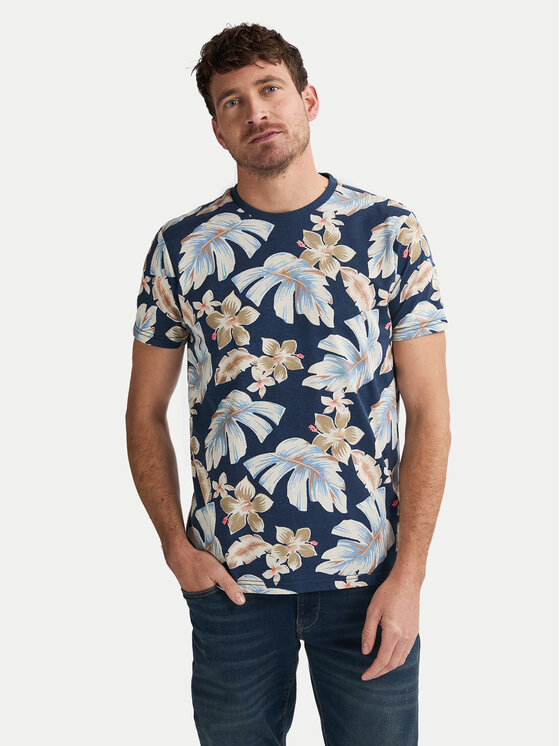 Petrol Industries Marškinėliai · Tamsiai mėlyna