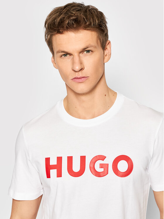 HUGO Marškinėliai · Balta