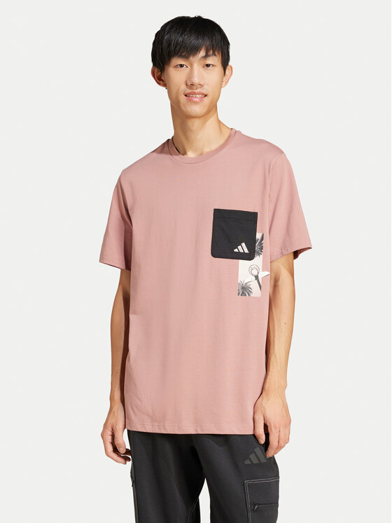 adidas Marškinėliai · Rožinė
