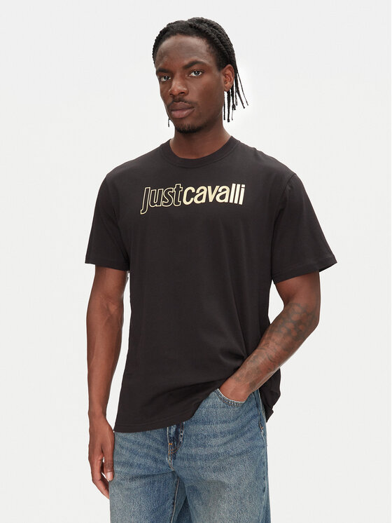 Just Cavalli Marškinėliai · Juoda