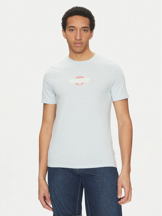 Guess Jeans Marškinėliai · Mėlyna