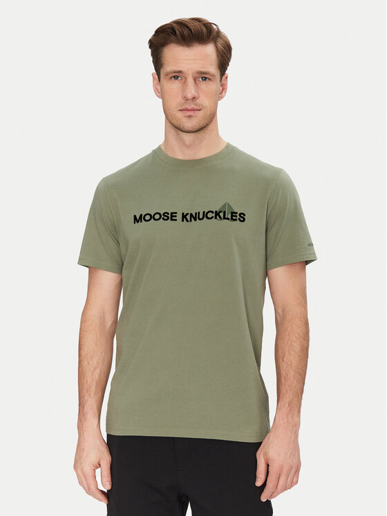Moose Knuckles Marškinėliai · Žalia