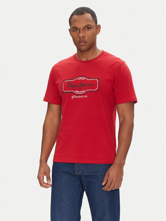 Pepe Jeans Marškinėliai · Raudona