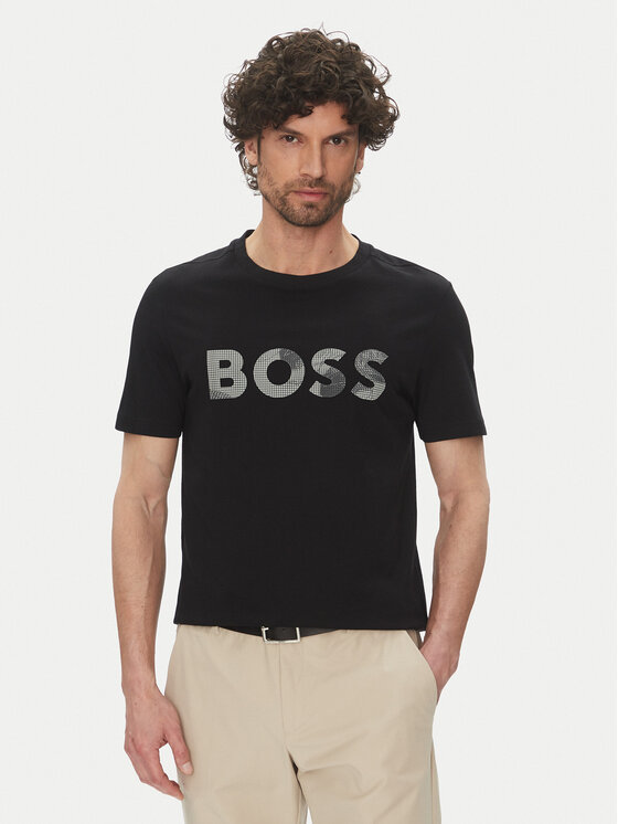 BOSS Marškinėliai · Juoda