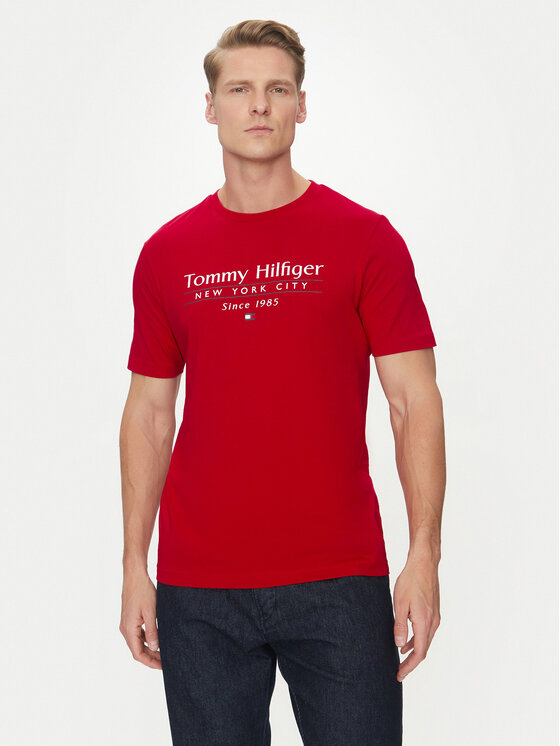 Tommy Hilfiger Marškinėliai · Raudona
