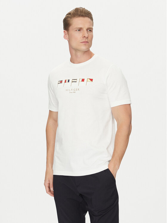 Tommy Hilfiger Marškinėliai · Balta