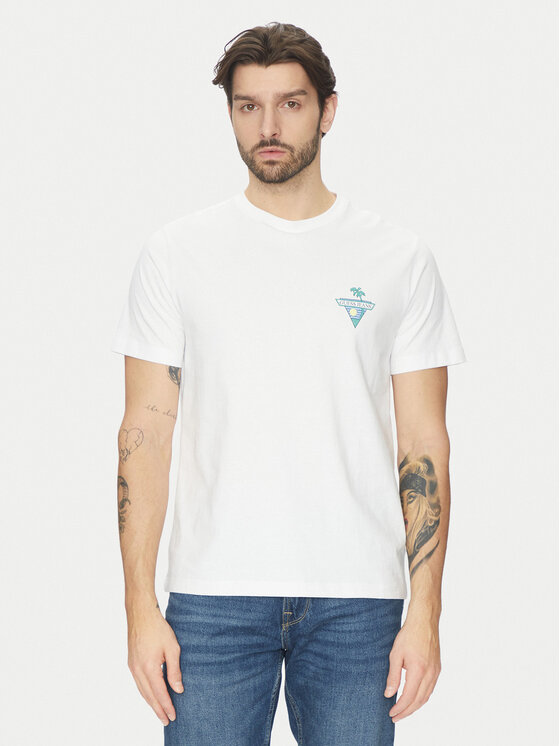 Guess Jeans Marškinėliai · Balta