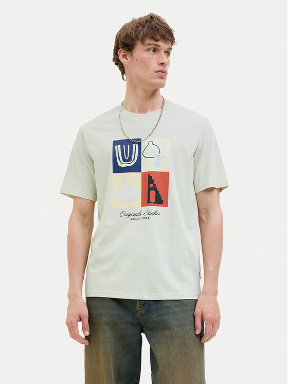 Jack & Jones Marškinėliai · Žalia