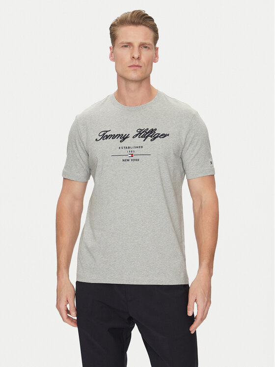 Tommy Hilfiger Marškinėliai · Pilka
