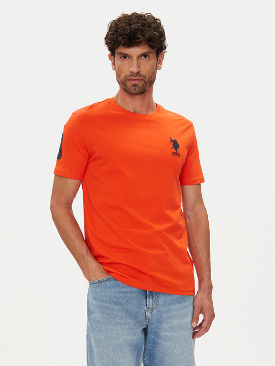 U.S. Polo Assn. Marškinėliai · Oranžinė
