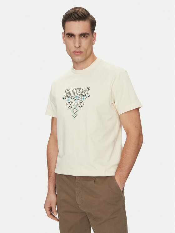 Guess Marškinėliai · Smėlio