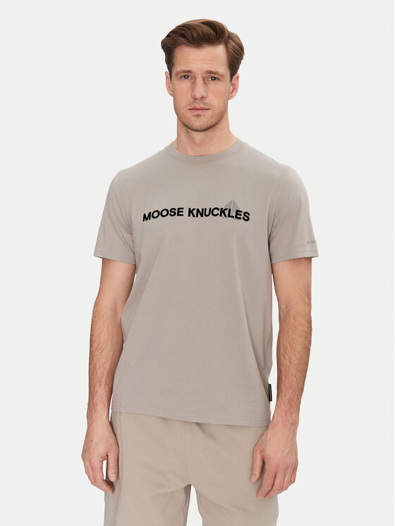 Moose Knuckles Marškinėliai · Pilka