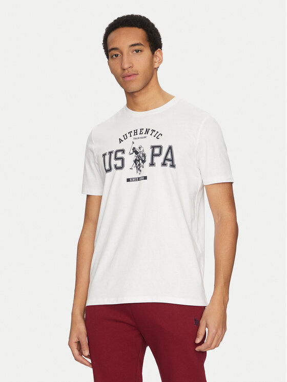 U.S. Polo Assn. Marškinėliai · Balta