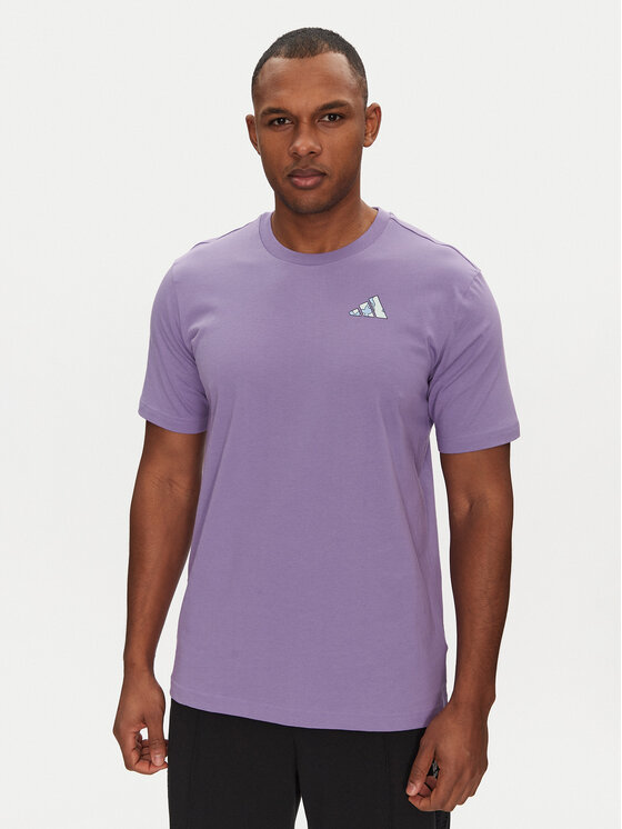 adidas Marškinėliai · Violetinė
