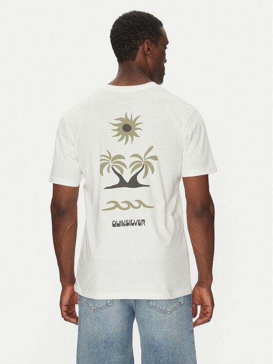 Kodas 20MAY Quiksilver Marškinėliai · Écru