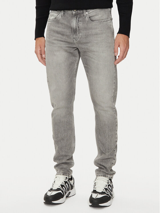 Calvin Klein Jeans Džinsai · Pilka · Slim Fit