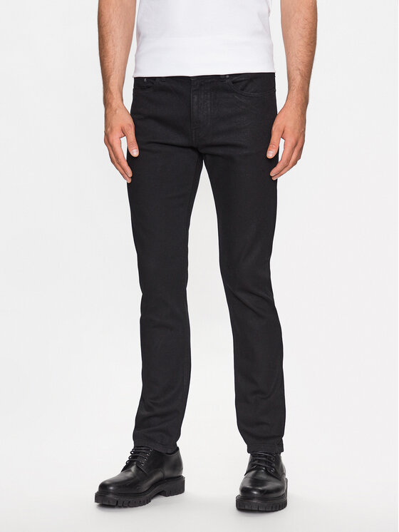KARL LAGERFELD Džinsai · Juoda · Regular Fit