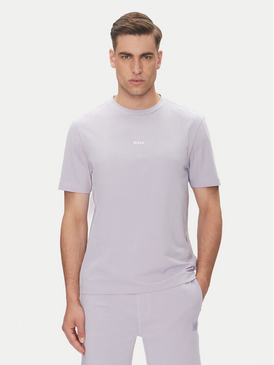 BOSS Marškinėliai · Violetinė