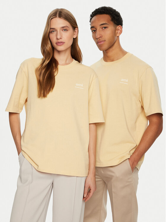 AMI Paris Marškinėliai · Écru