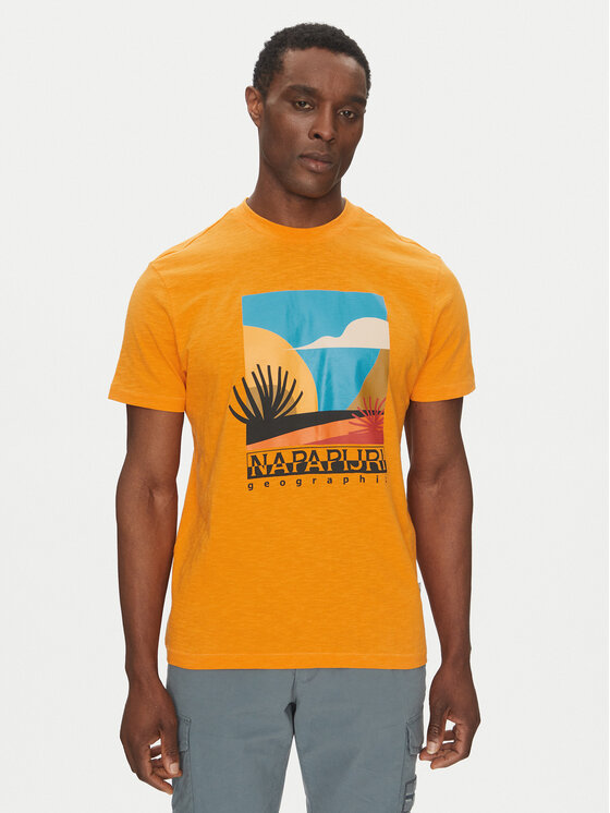 Napapijri Marškinėliai · Oranžinė
