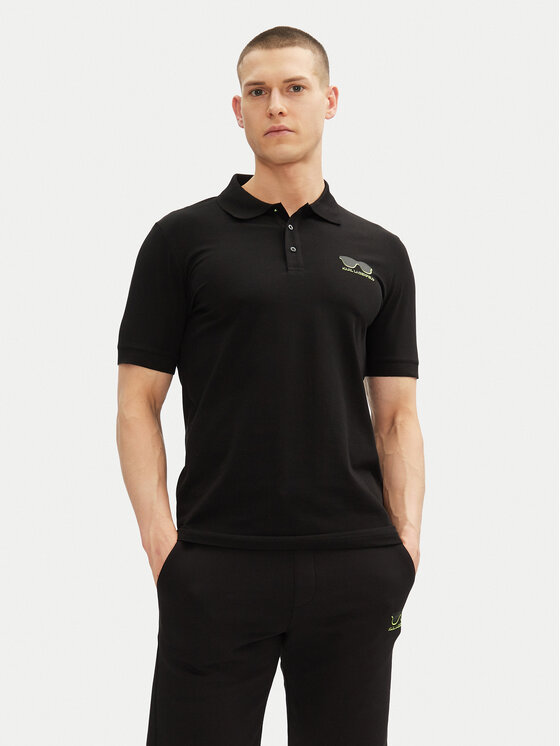 KARL LAGERFELD Polo marškinėliai · Juoda