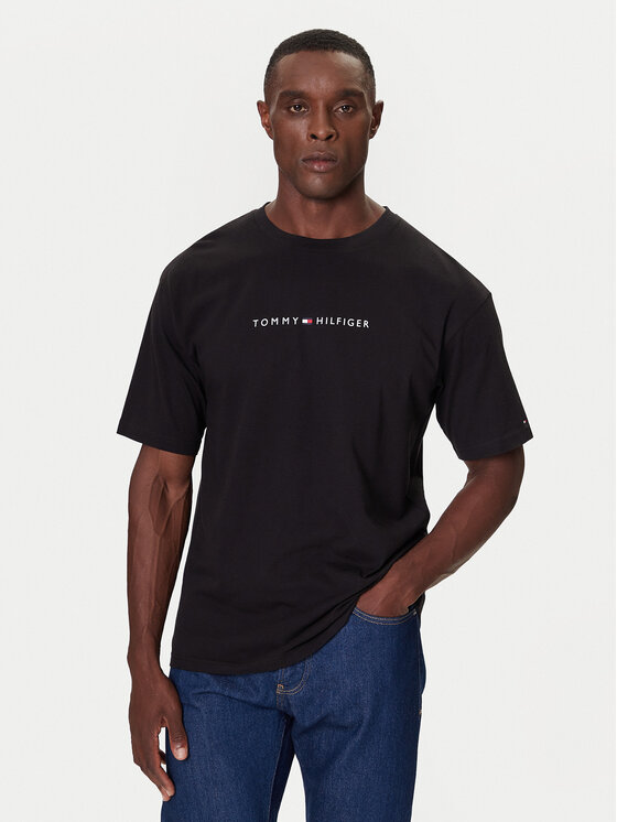 Tommy Hilfiger Marškinėliai · Juoda