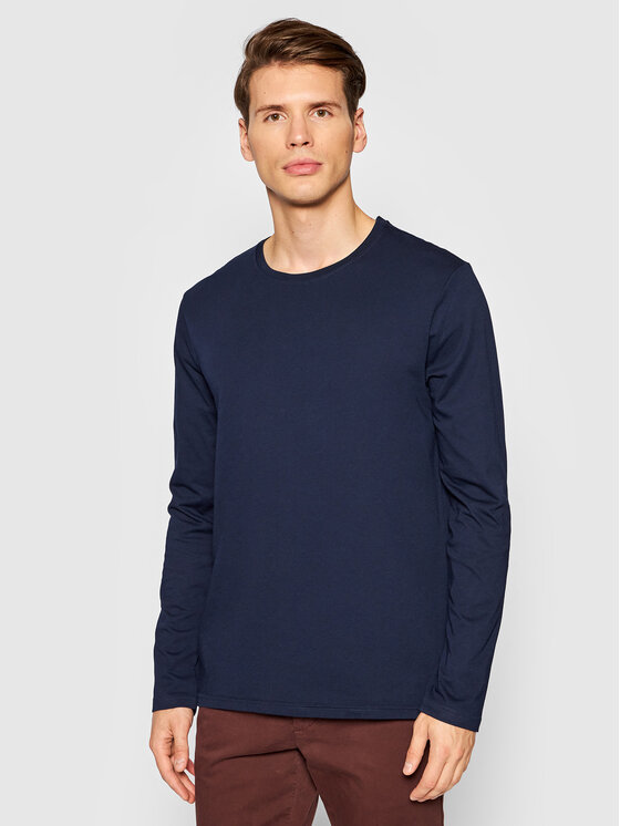 United Colors Of Benetton Marškinėliai ilgomis rankovėmis · Tamsiai mėlyna