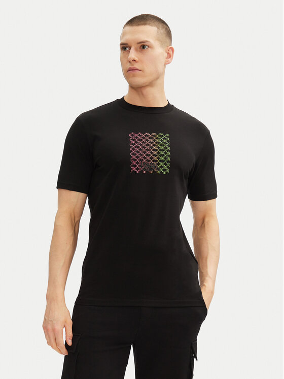 KARL LAGERFELD Marškinėliai · Juoda