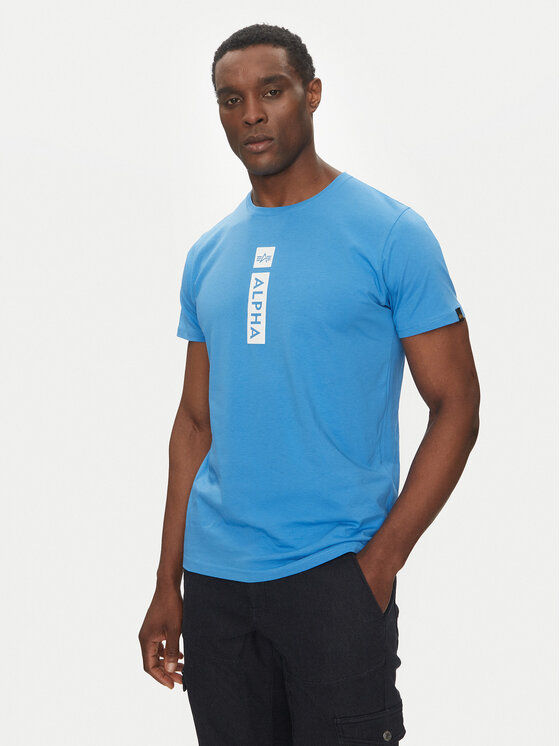 Alpha Industries Marškinėliai · Mėlyna