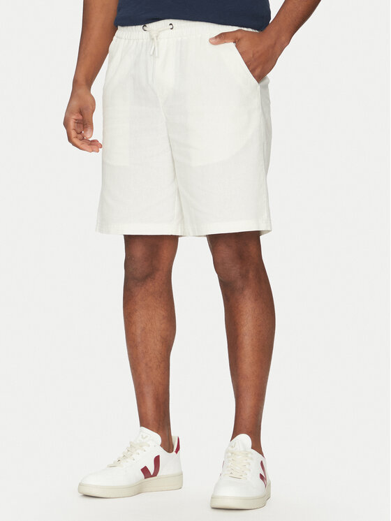 Blend Medžiaginiai šortai · Balta