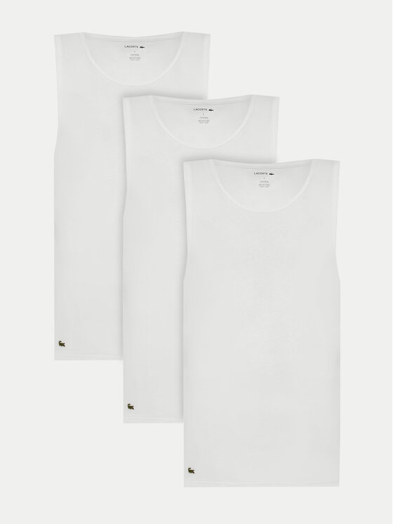 Lacoste Berankovių marškinėlių komplektas · Balta