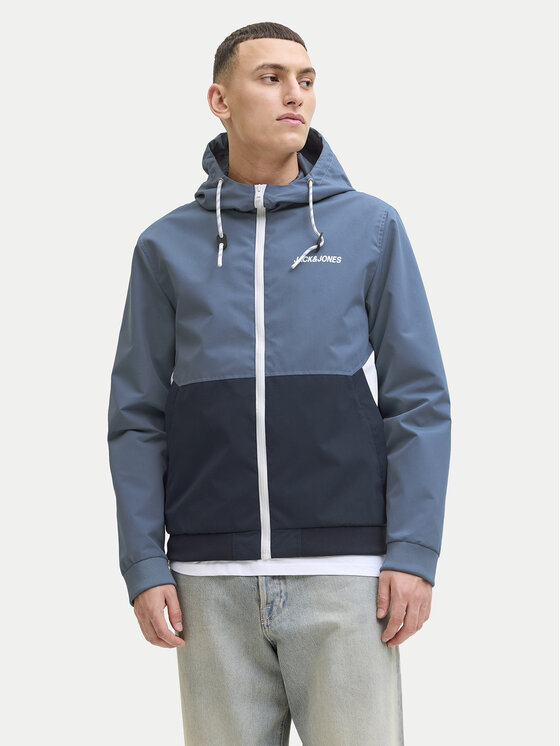 Jack & Jones Demisezoninė striukė · Tamsiai mėlyna