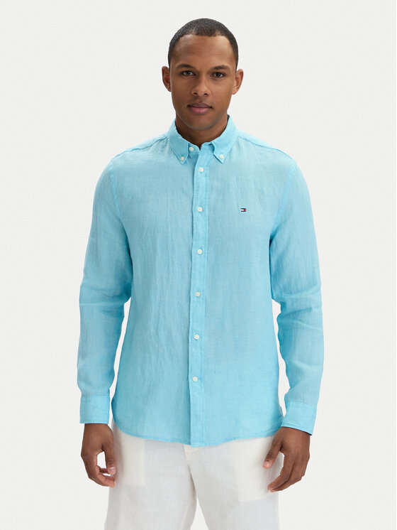 Tommy Hilfiger Marškiniai · Mėlyna · Regular Fit