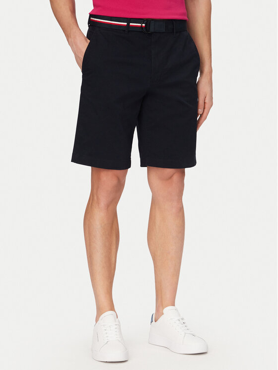 Tommy Hilfiger Komplektas šortai ir diržas · Tamsiai mėlyna