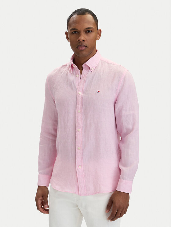 Tommy Hilfiger Marškiniai · Šviesiai rožinė · Regular Fit