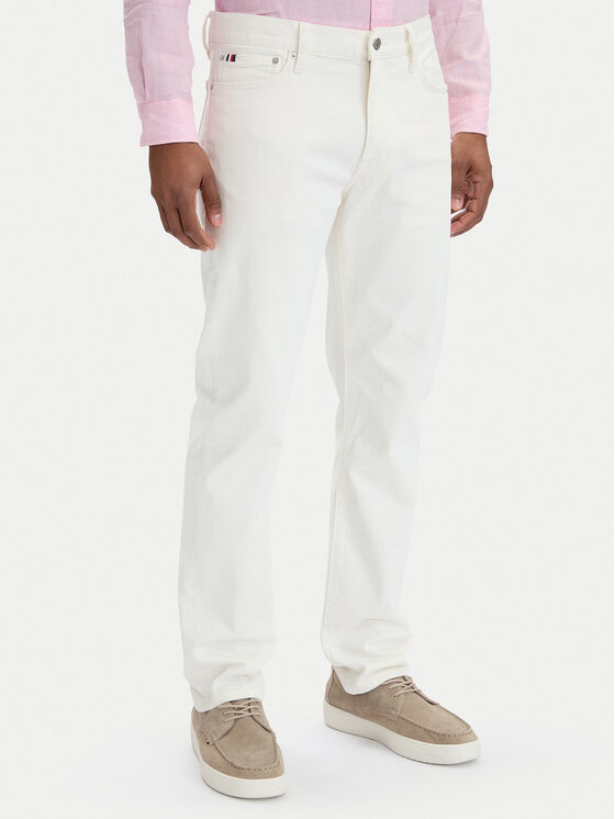 Tommy Hilfiger Džinsai · Balta · Slim Fit