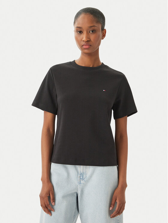 Tommy Hilfiger Marškinėliai · Juoda