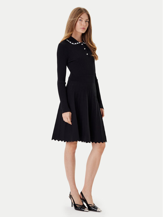 PINKO Trikotažinė suknelė · Juoda · Mini