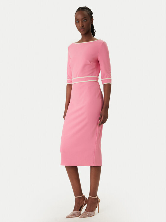 Rinascimento Kokteilinė suknelė · Rožinė · Midi