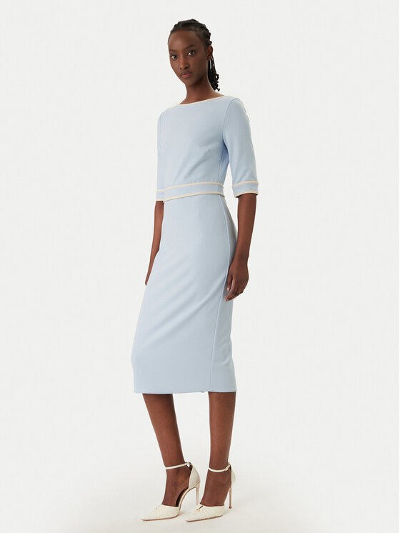 Rinascimento Kokteilinė suknelė · Žydra · Midi