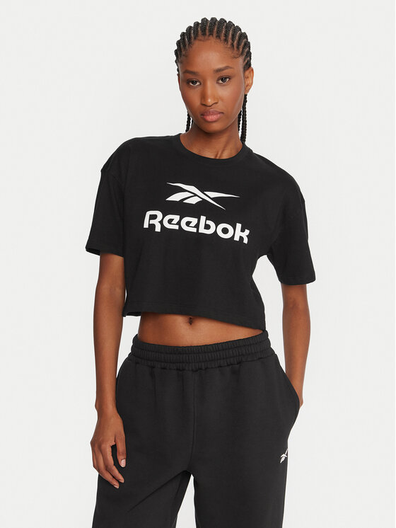 Reebok Marškinėliai · Juoda