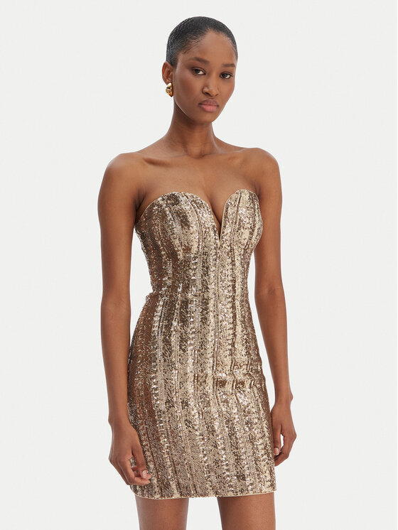 Marciano Guess Kokteilinė suknelė · Auksinė · Mini