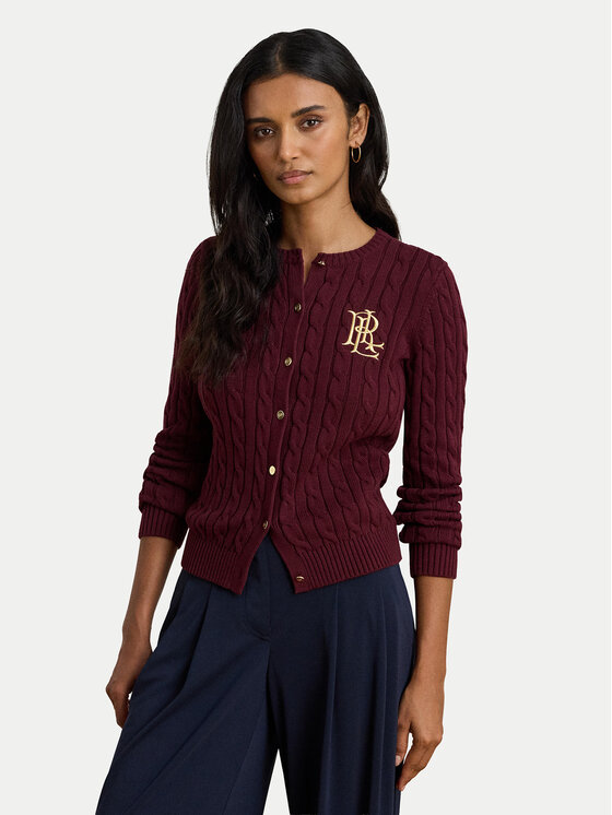 LAUREN RALPH LAUREN Kardiganas · Vyšninė · Regular Fit