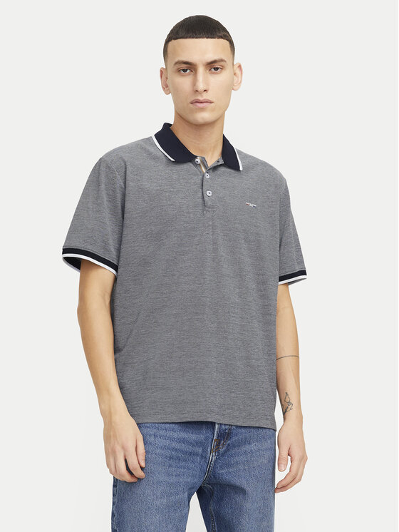 Jack & Jones Polo marškinėliai · Tamsiai mėlyna