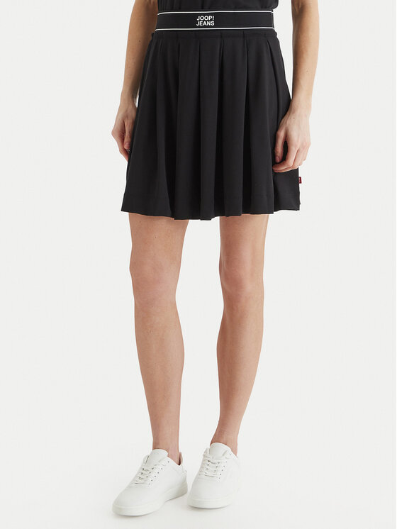 JOOP! Jeans Plisuotas sijonas · Juoda