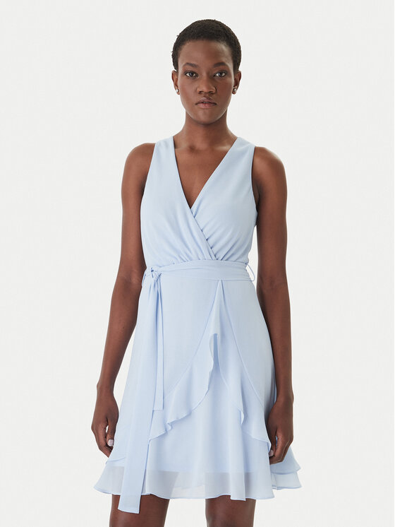 Morgan Kokteilinė suknelė · Žydra · Mini