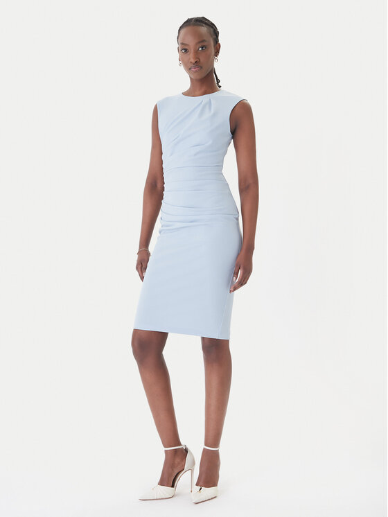 Rinascimento Kokteilinė suknelė · Žydra · Mini